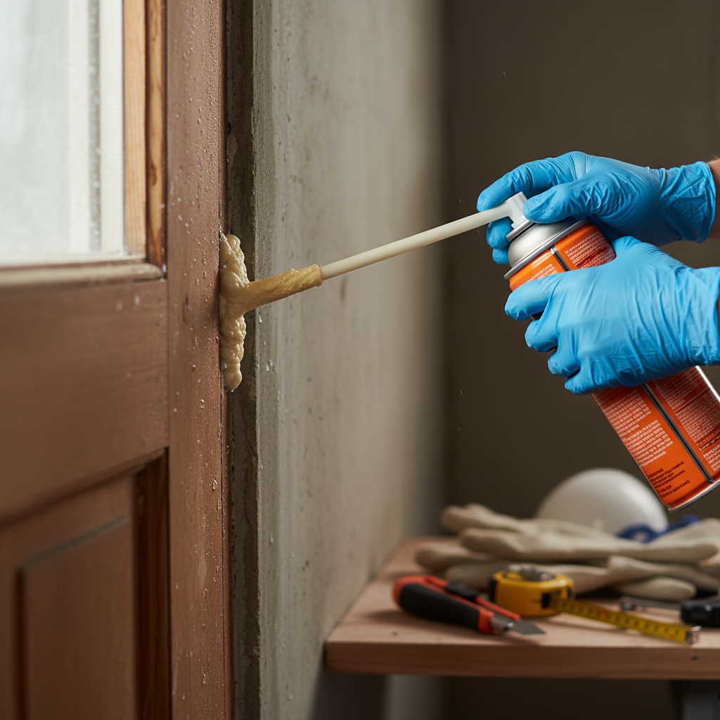 A Step by Step Guide to Using Spray Foam Cans for Small Gap Sealing - Automated SEO blog post thumbnail