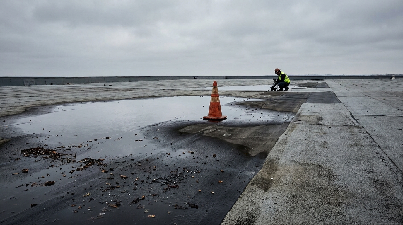 What a Professional Flat Roof Inspection Reveals That Owners Often Miss