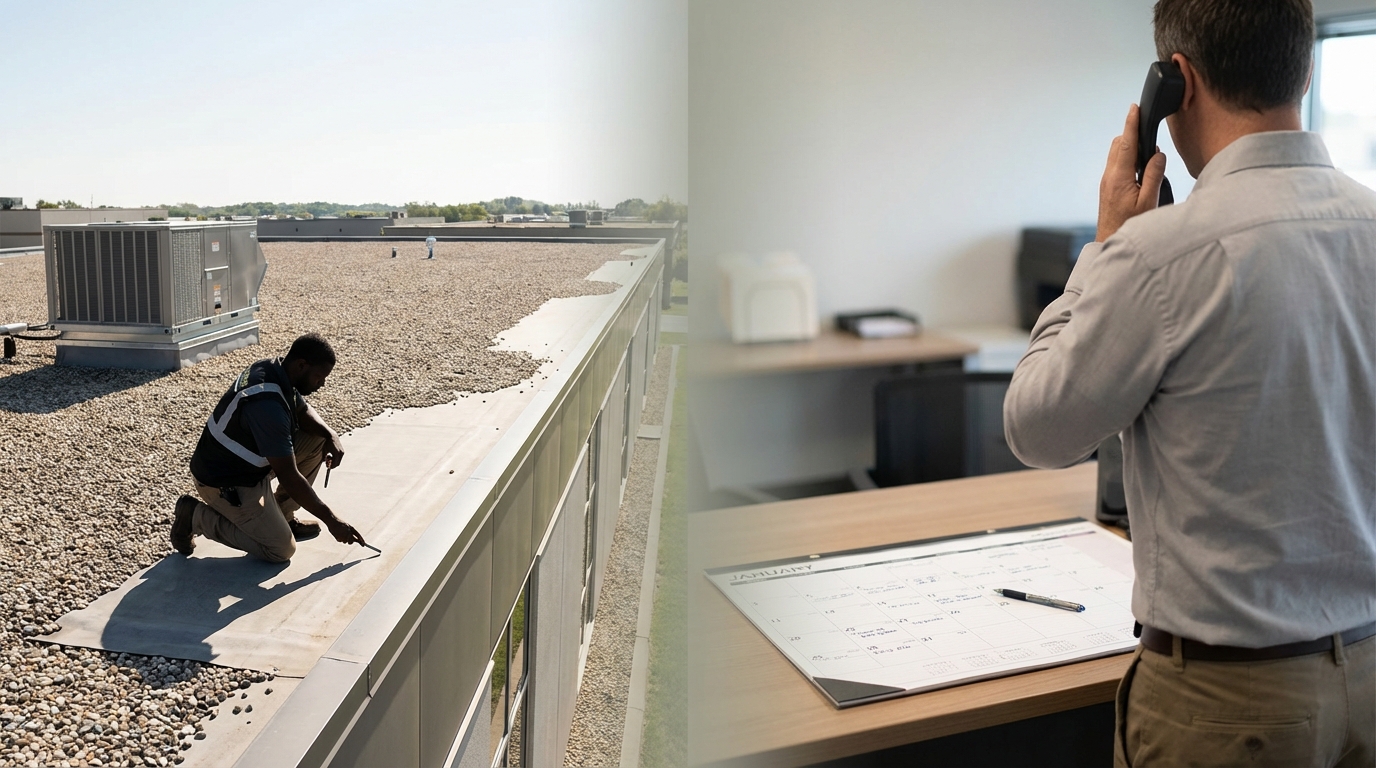 Why Annual Flat Roof Inspections Are Critical for Commercial Buildings