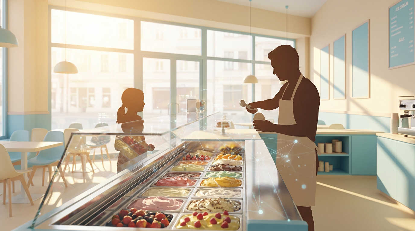 How Ice Cream Shops Use AI Content to Become a Local Favorite