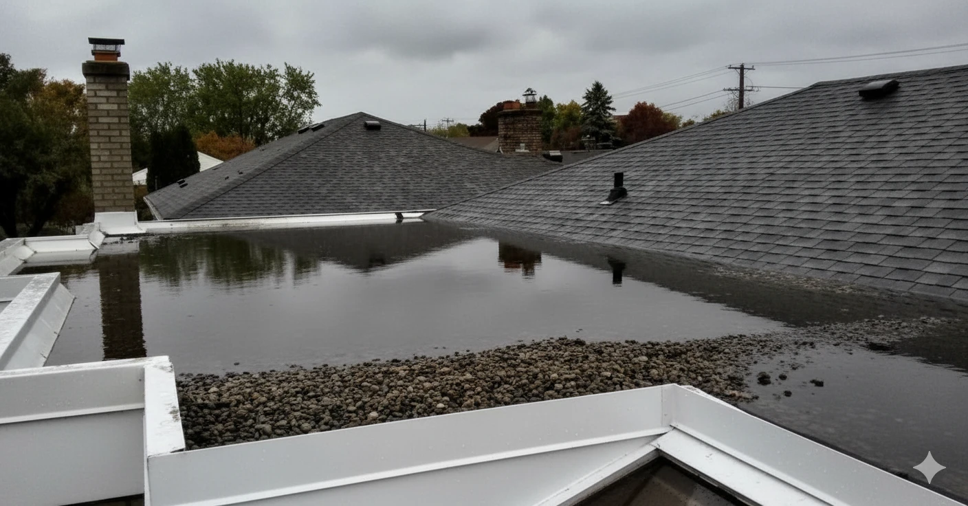 Flat Roof Drainage Design: How Proper Slopes and Drains Prevent Costly Water Damage