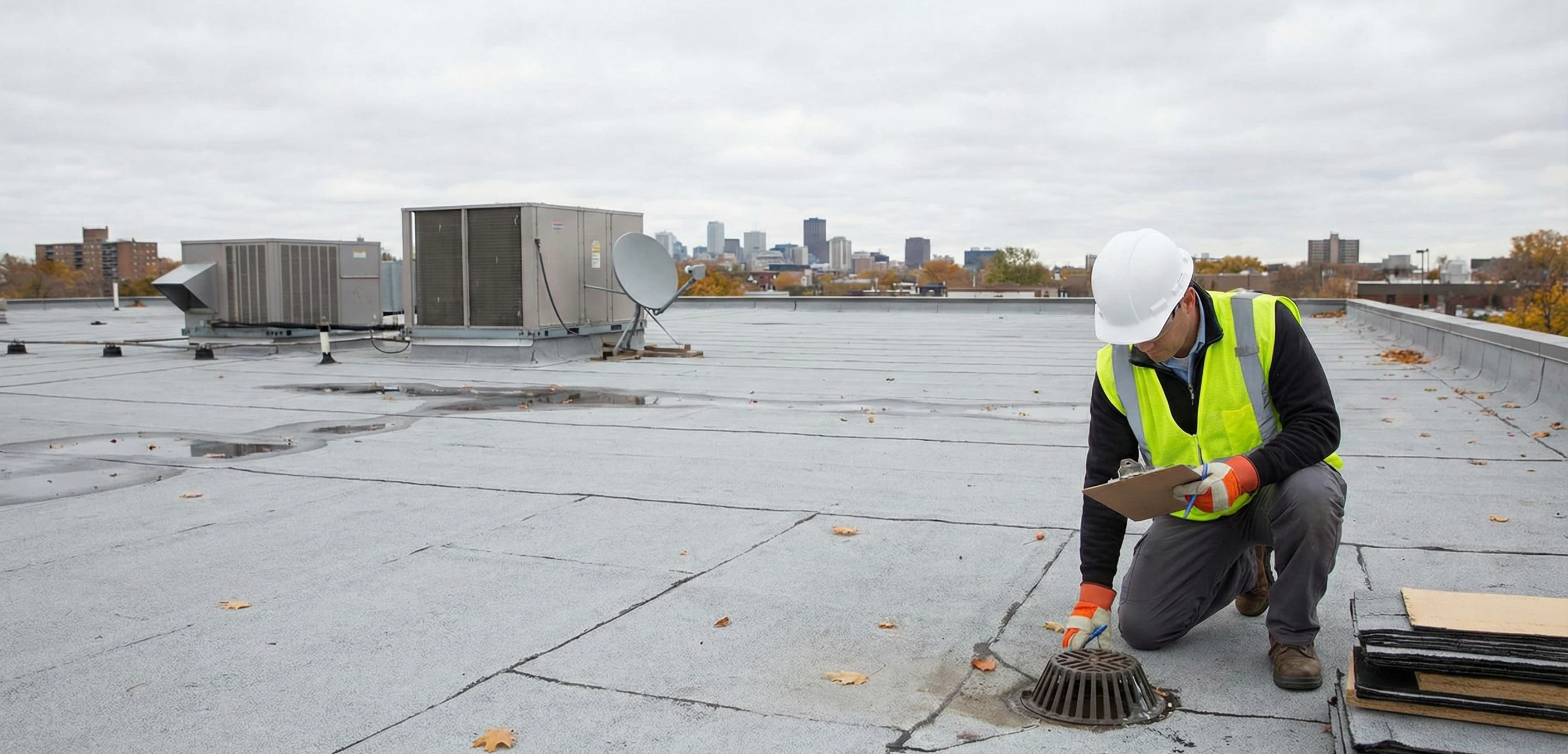 Commercial Flat Roof Maintenance Checklist: What to Inspect Every Season